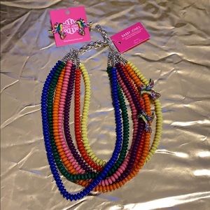 Sassy Jones multicolor necklace & earrings